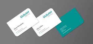Quilam Capital business card visuals