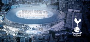 Artists impression of new Tottenham Hotspur stadium