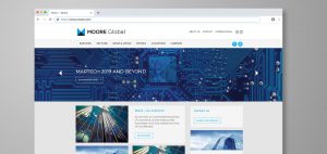 Moore Global website page