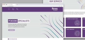 Ross Trustees example website pages